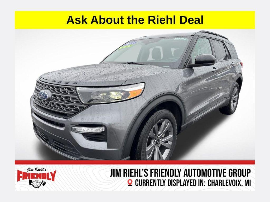 used 2022 Ford Explorer car, priced at $27,750