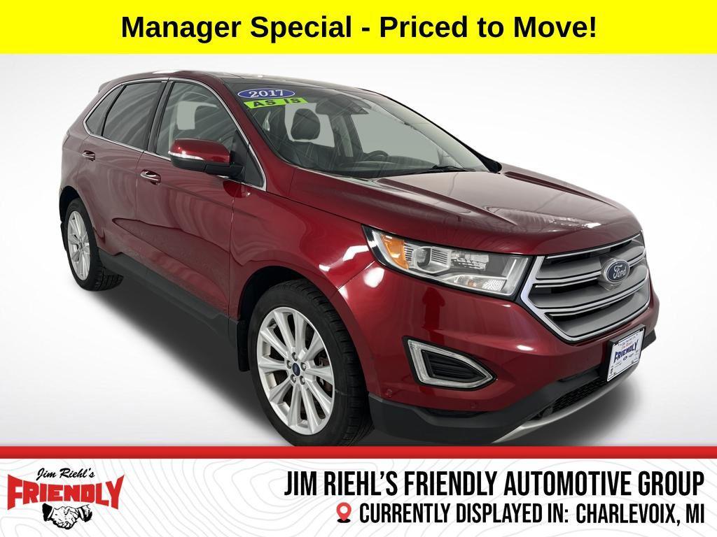 used 2017 Ford Edge car, priced at $11,850