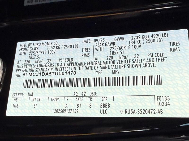 new 2026 Lincoln Corsair car, priced at $42,029