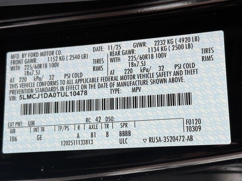 new 2026 Lincoln Corsair car, priced at $46,027