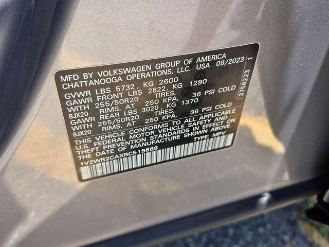 used 2024 Volkswagen Atlas car, priced at $28,977
