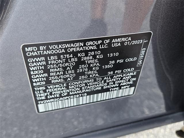 used 2023 Volkswagen Atlas car, priced at $25,795