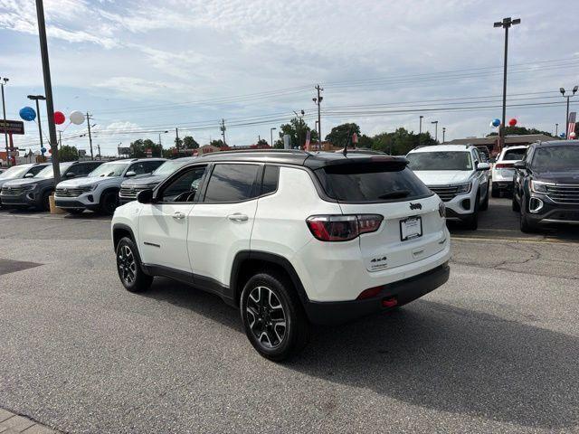 used 2021 Jeep Compass car, priced at $17,476