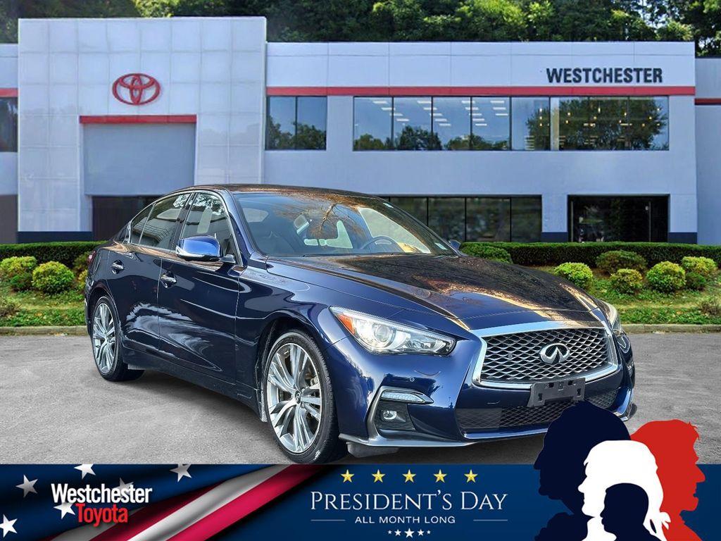 used 2021 INFINITI Q50 car, priced at $27,988