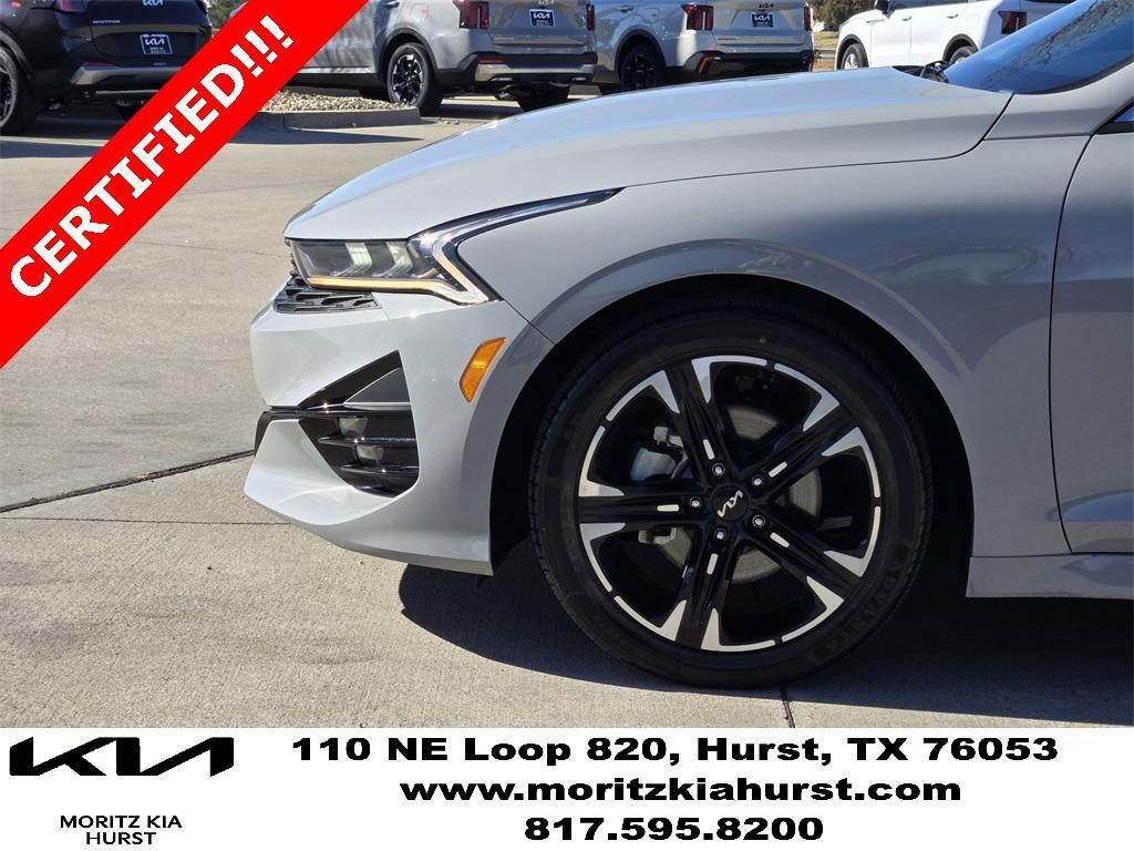 used 2023 Kia K5 car, priced at $27,500