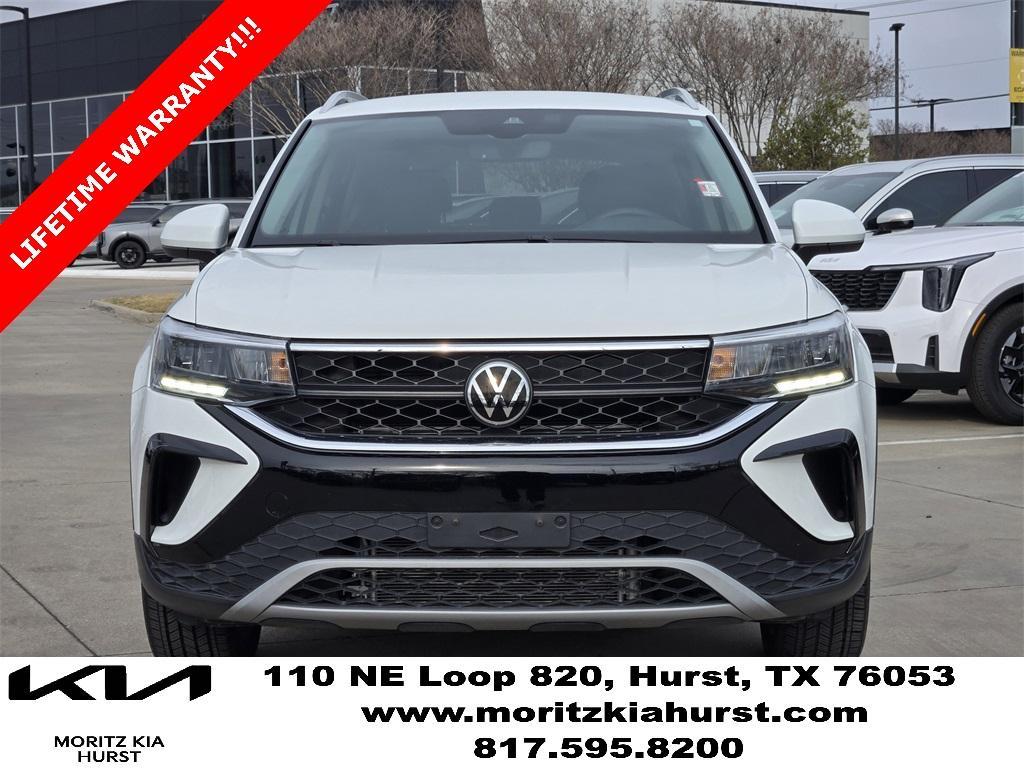 used 2024 Volkswagen Taos car, priced at $22,000