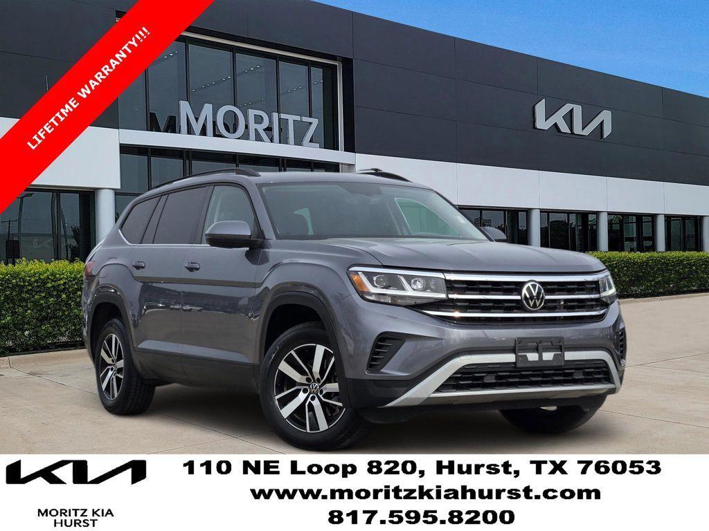 used 2022 Volkswagen Atlas car, priced at $19,000