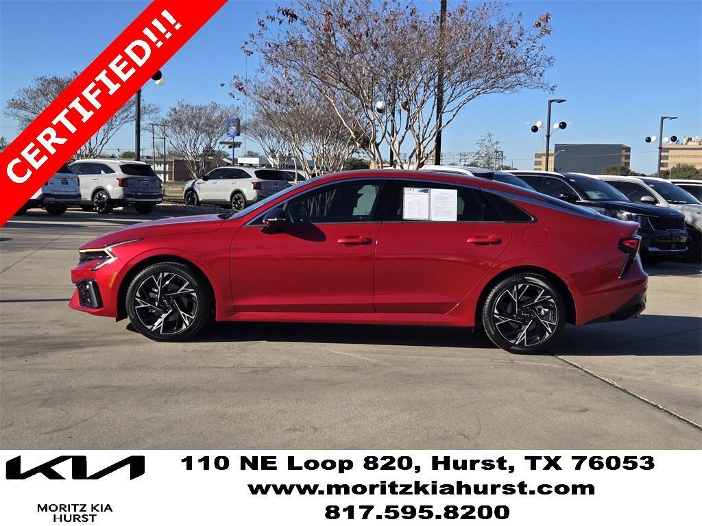 used 2025 Kia K5 car, priced at $28,000