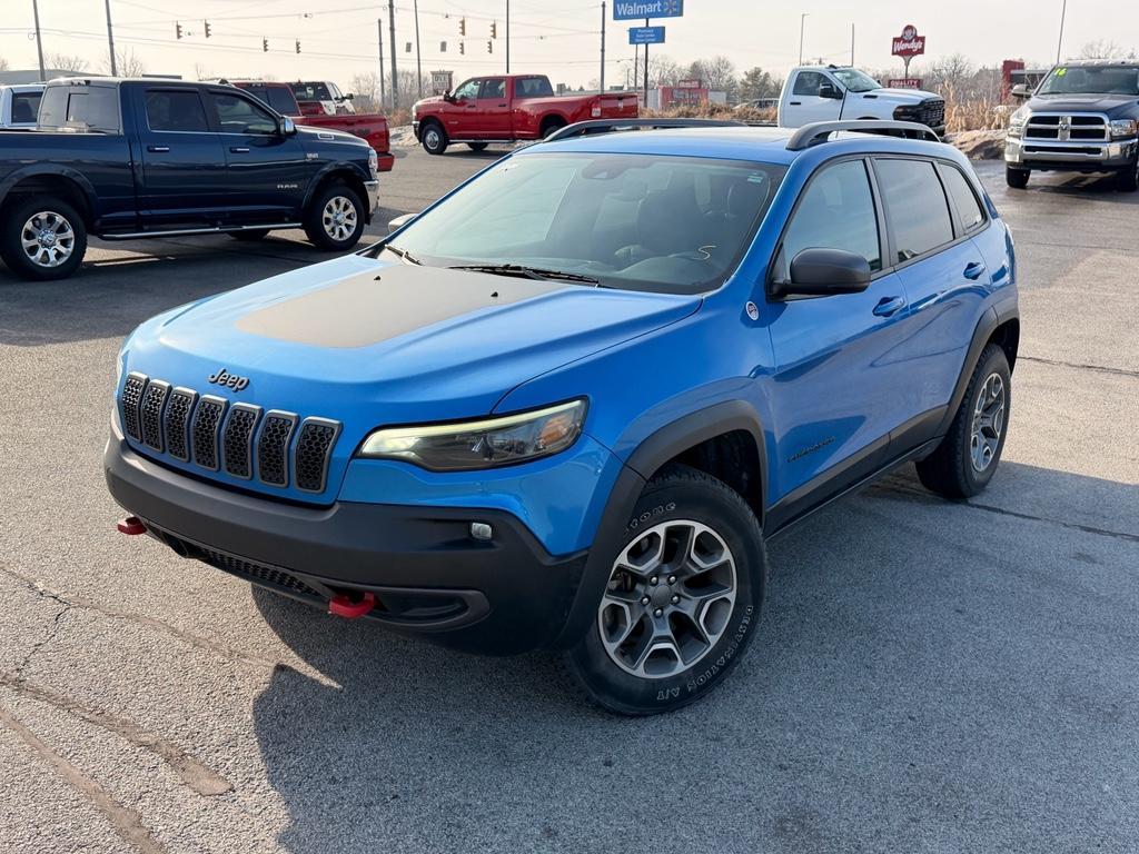 used 2021 Jeep Cherokee car, priced at $21,679