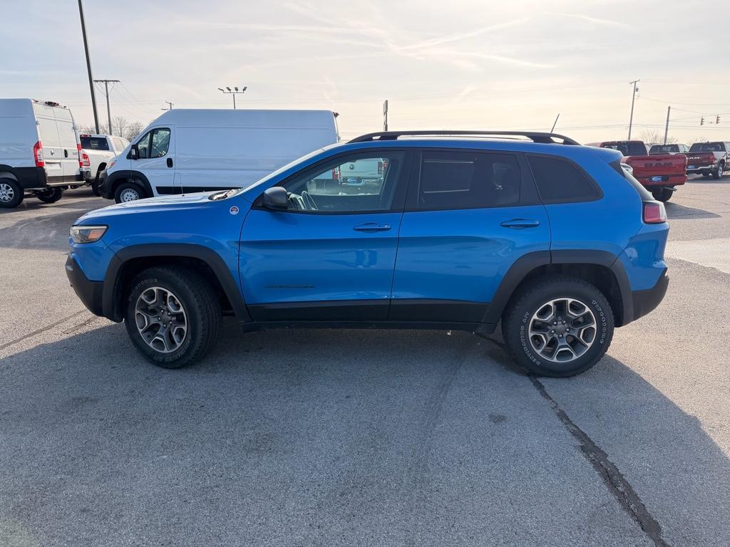 used 2021 Jeep Cherokee car, priced at $21,679