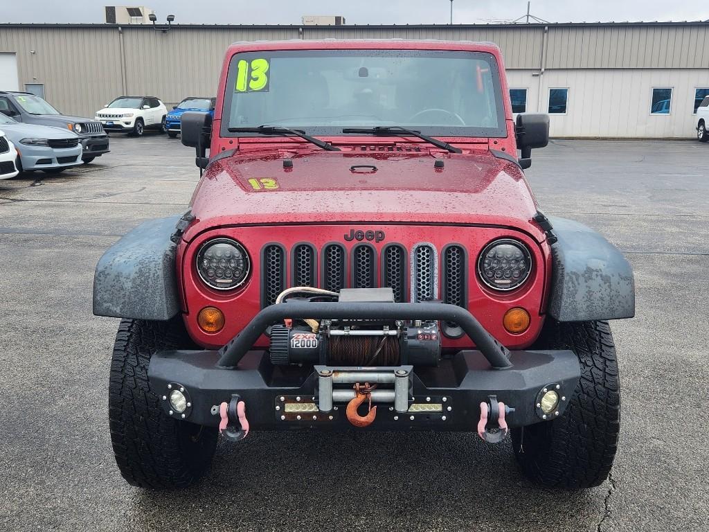 used 2013 Jeep Wrangler Unlimited car, priced at $17,535