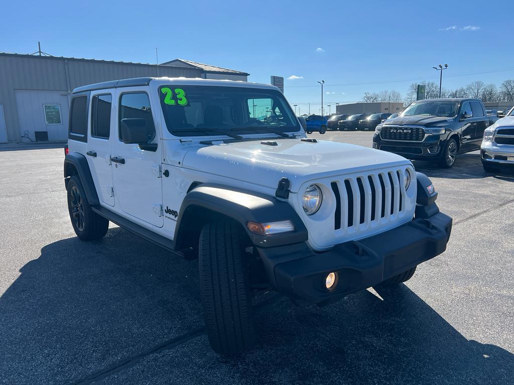 used 2023 Jeep Wrangler car, priced at $24,259