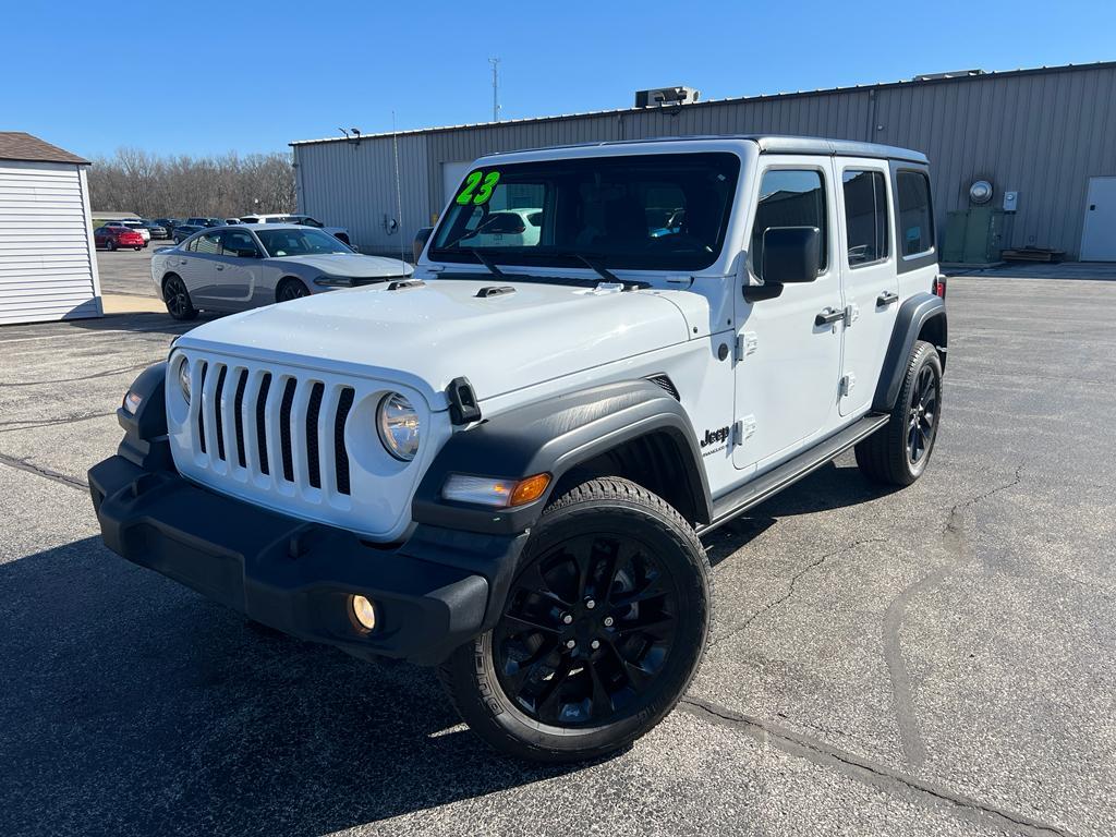 used 2023 Jeep Wrangler car, priced at $24,259