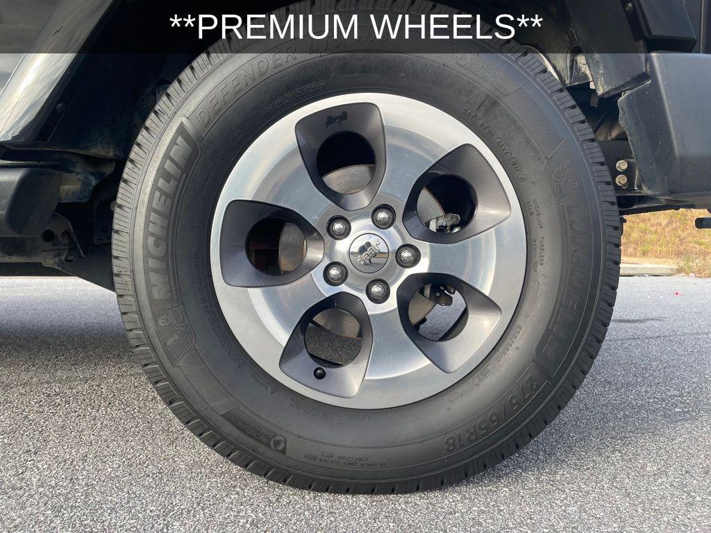 used 2017 Jeep Wrangler Unlimited car, priced at $19,283