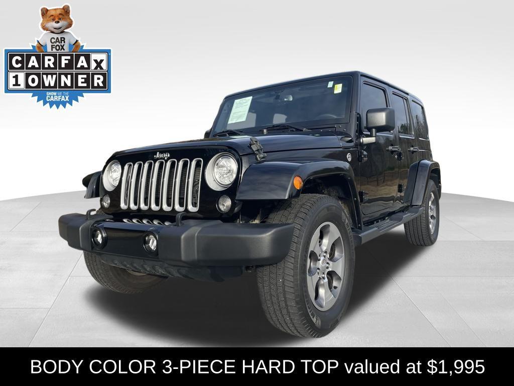 used 2017 Jeep Wrangler Unlimited car, priced at $20,500