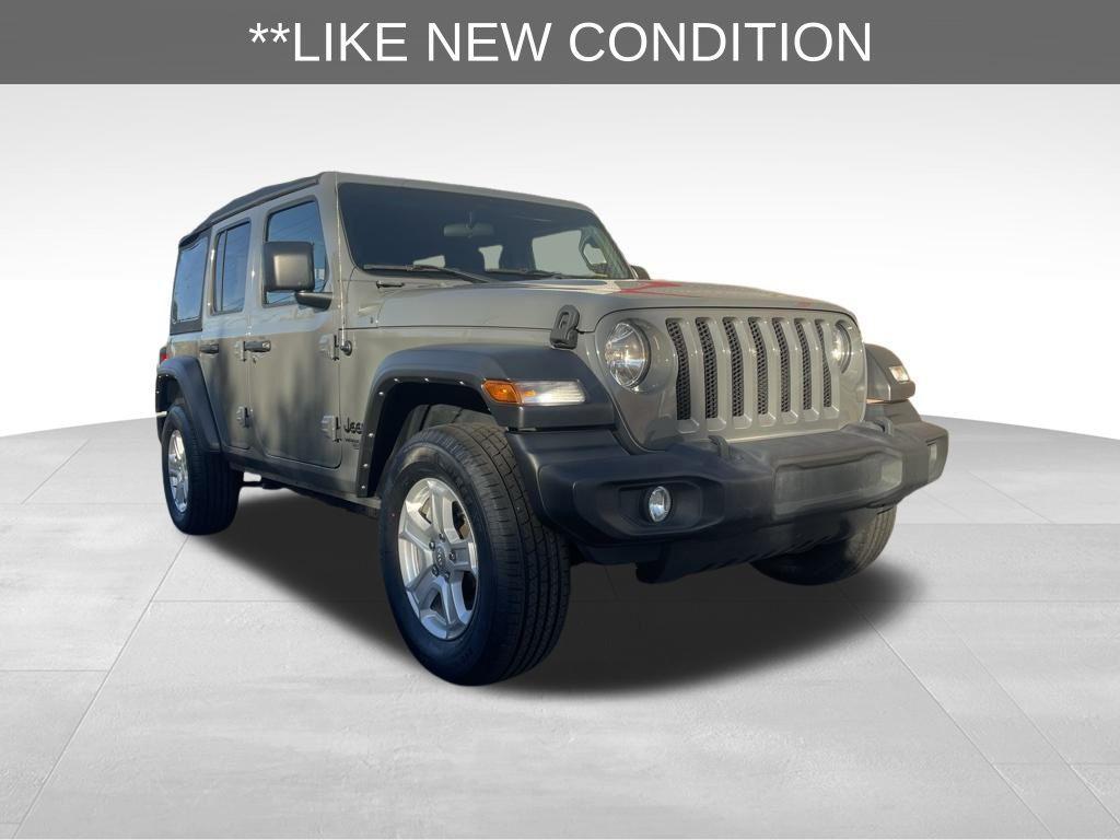 used 2021 Jeep Wrangler Unlimited car, priced at $24,990