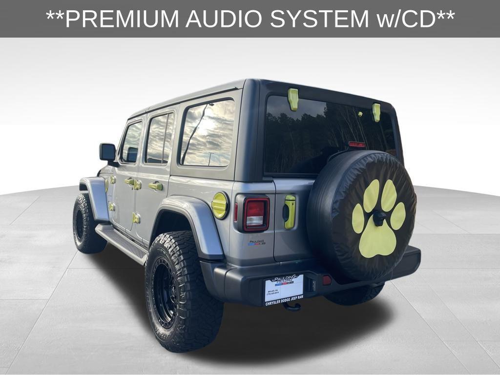 used 2021 Jeep Wrangler Unlimited car, priced at $26,500