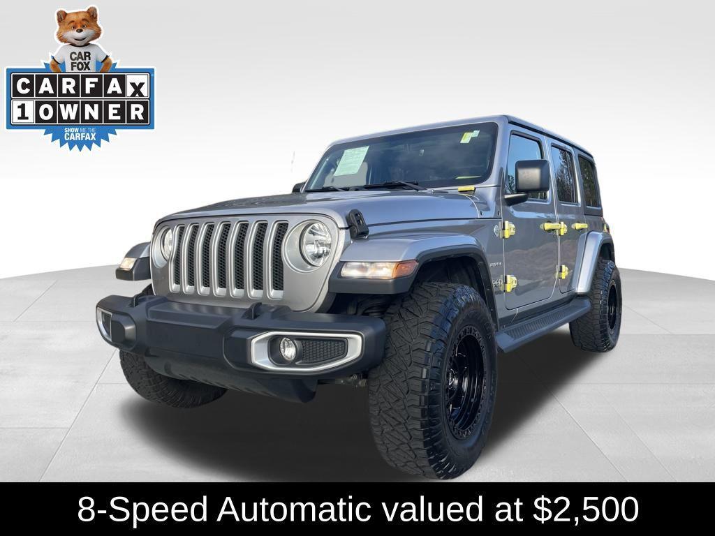 used 2021 Jeep Wrangler Unlimited car, priced at $26,500