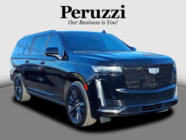 used 2021 Cadillac Escalade ESV car, priced at $53,000
