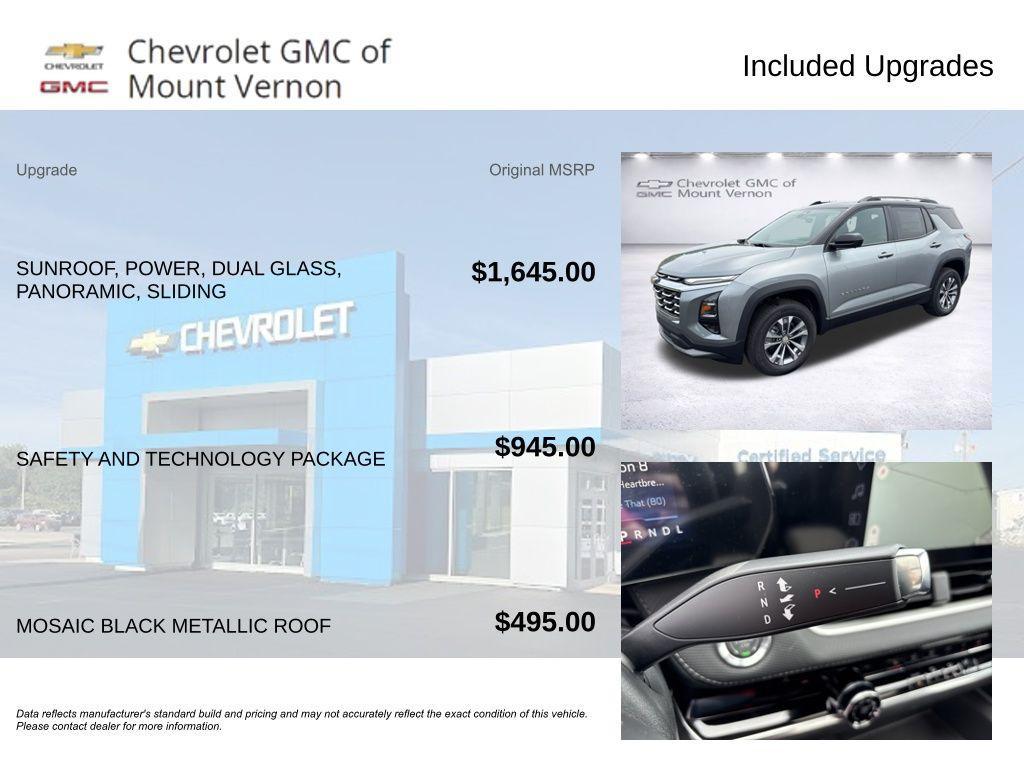 new 2026 Chevrolet Equinox car, priced at $34,445