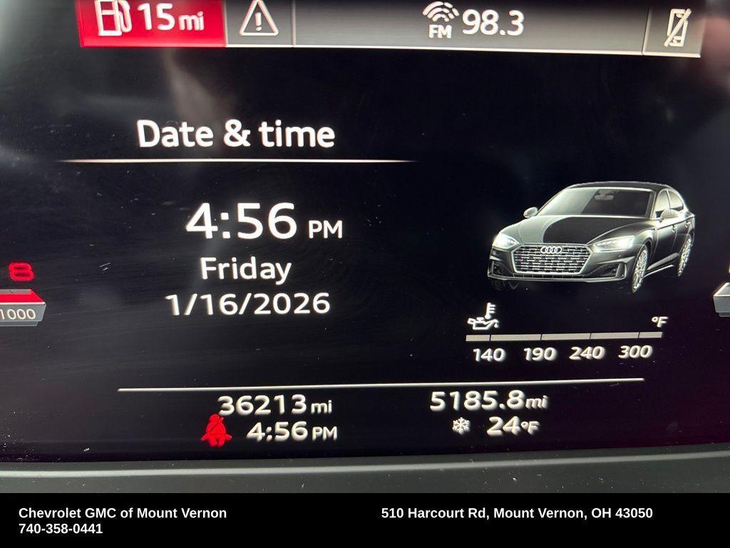 used 2024 Audi A5 Sportback car, priced at $29,900