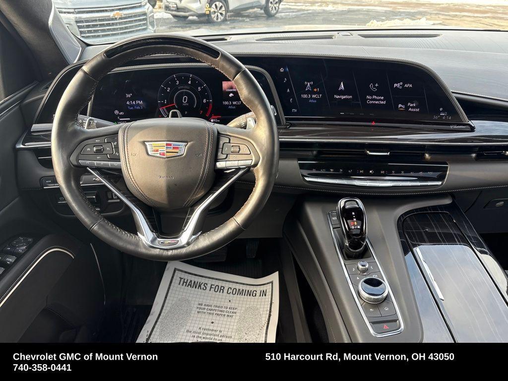 used 2024 Cadillac Escalade car, priced at $120,515
