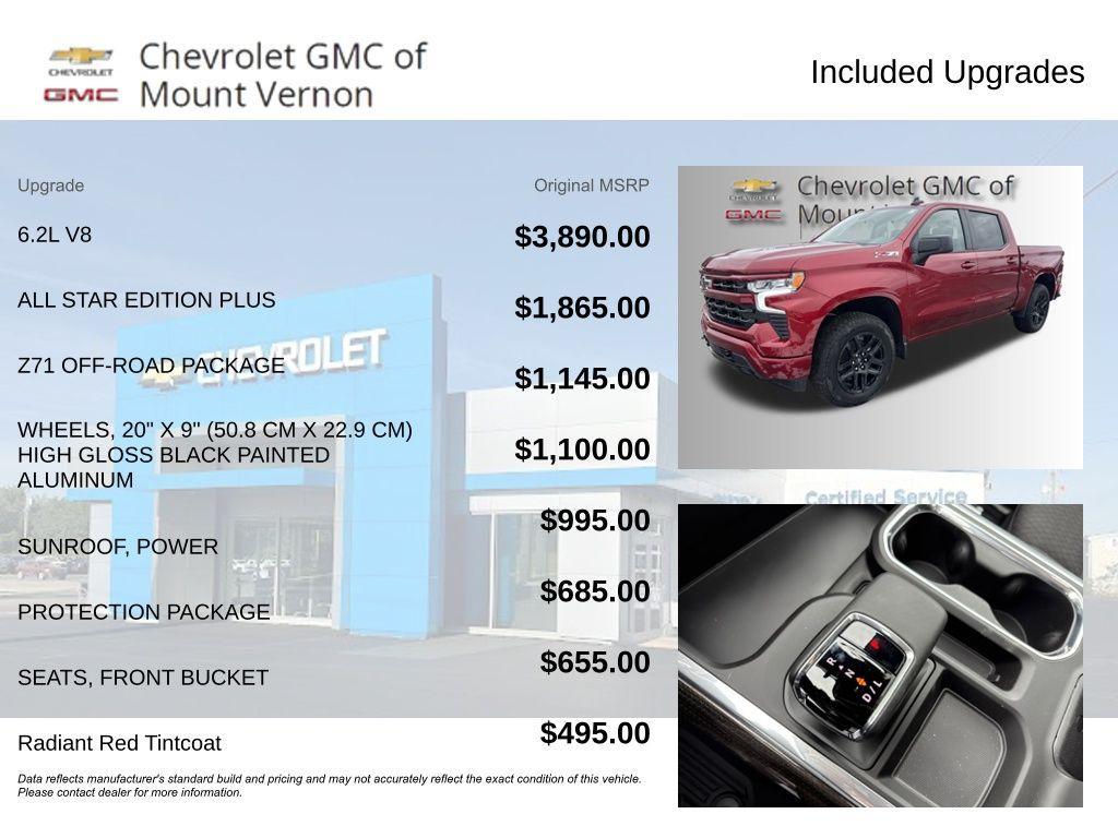 new 2026 Chevrolet Silverado 1500 car, priced at $60,737