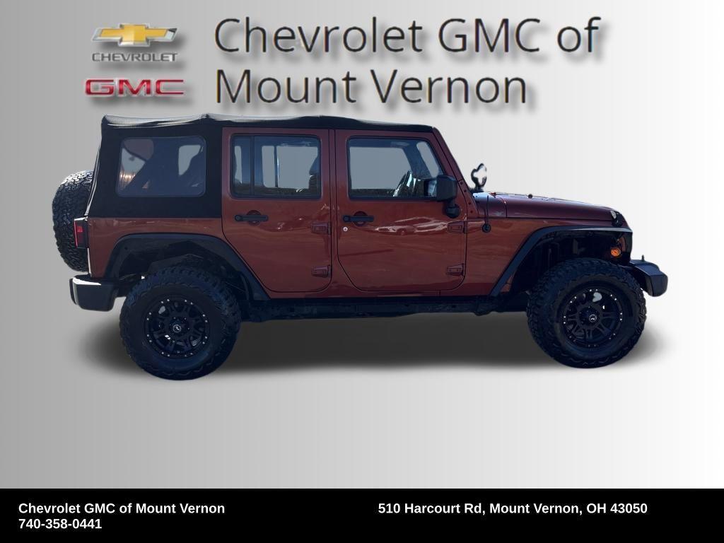 used 2014 Jeep Wrangler Unlimited car, priced at $12,758