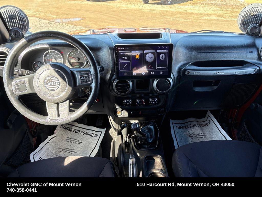 used 2014 Jeep Wrangler Unlimited car, priced at $12,758