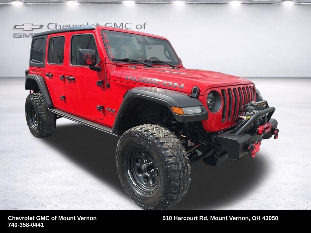 used 2021 Jeep Wrangler Unlimited car, priced at $34,544