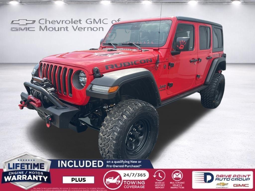 used 2021 Jeep Wrangler Unlimited car, priced at $34,544