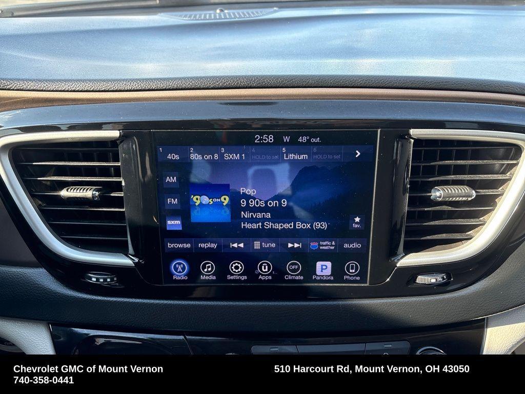 used 2017 Chrysler Pacifica car, priced at $9,600