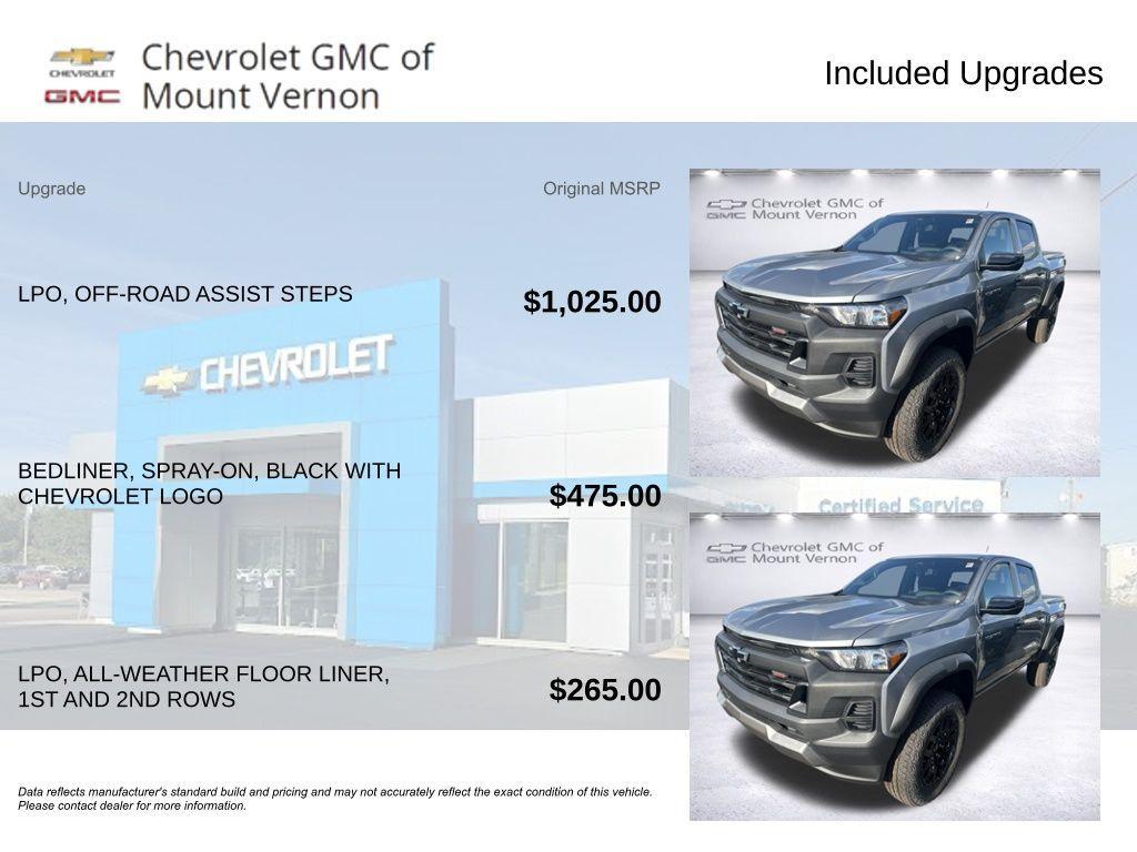 new 2026 Chevrolet Colorado car, priced at $42,422
