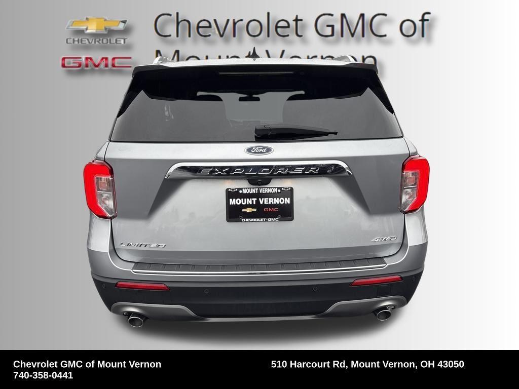 2022 Iconic Silver Metallic Ford Explorer