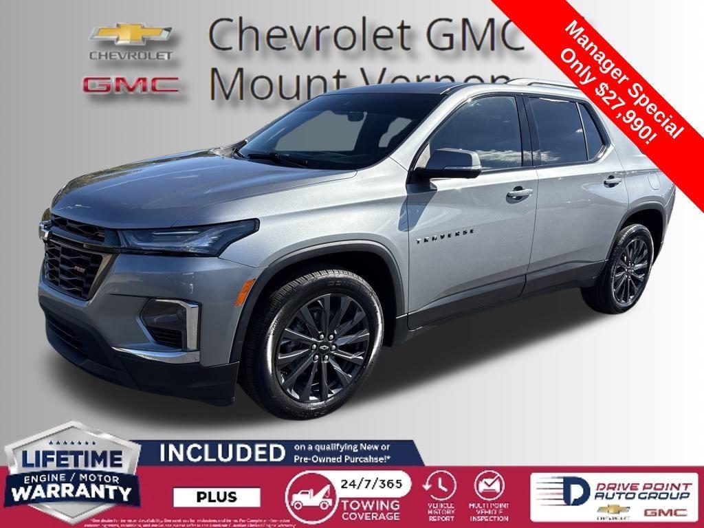 used 2023 Chevrolet Traverse car, priced at $27,990