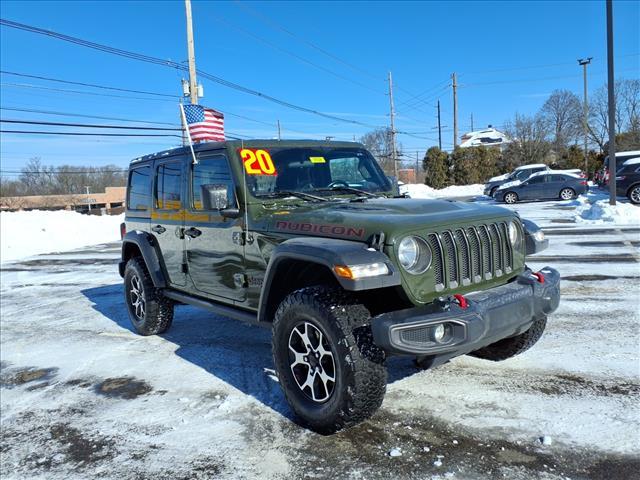 used 2020 Jeep Wrangler Unlimited car, priced at $33,695