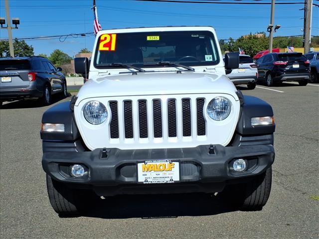 used 2021 Jeep Wrangler Unlimited car, priced at $23,395