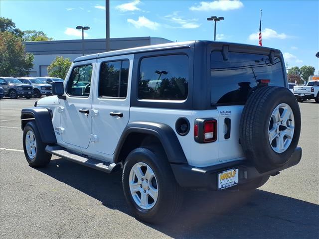 used 2021 Jeep Wrangler Unlimited car, priced at $23,395