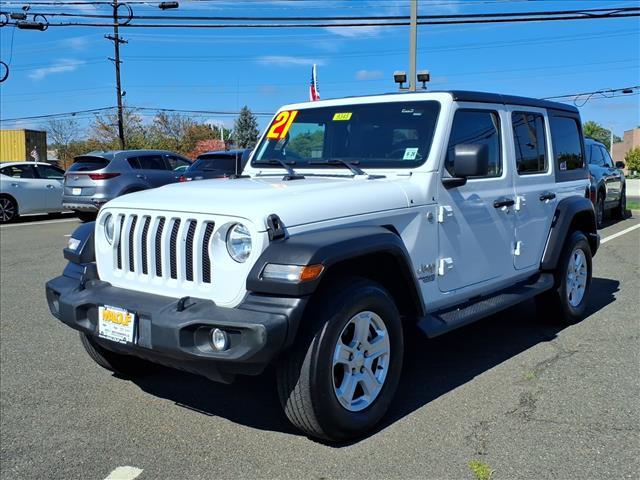 used 2021 Jeep Wrangler Unlimited car, priced at $23,395