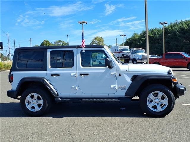 used 2021 Jeep Wrangler Unlimited car, priced at $23,395