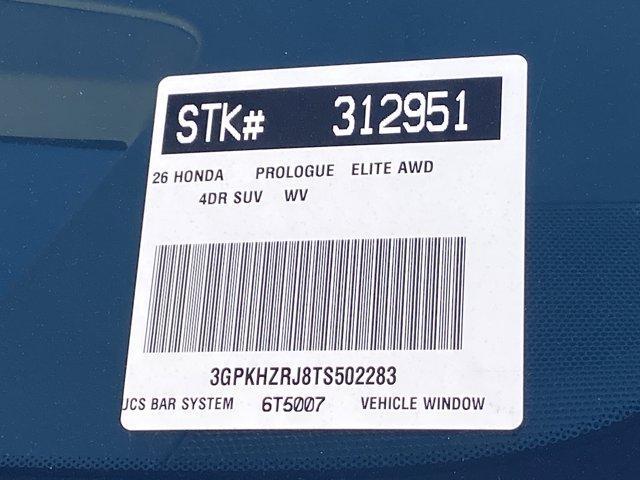 new 2026 Honda Prologue car, priced at $59,850