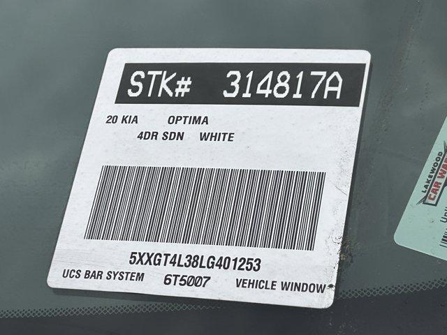 used 2020 Kia Optima car, priced at $14,888