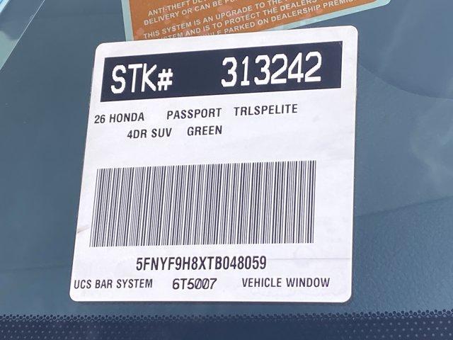 new 2026 Honda Passport car, priced at $55,985