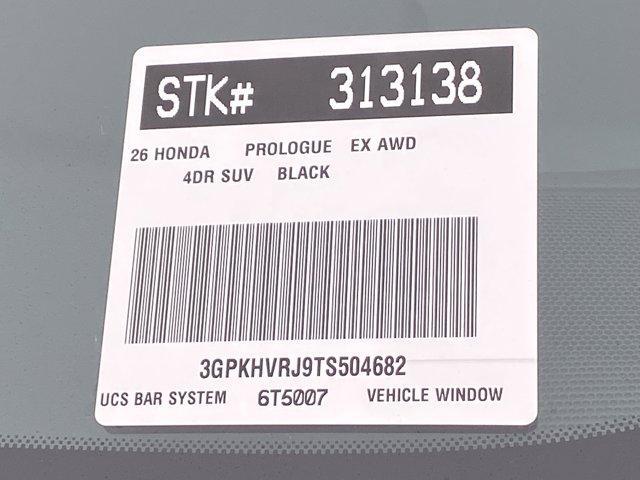 new 2026 Honda Prologue car, priced at $51,450