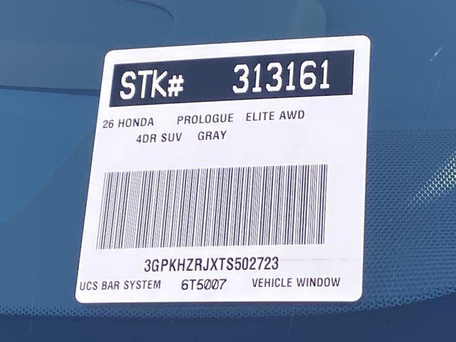 new 2026 Honda Prologue car, priced at $59,850