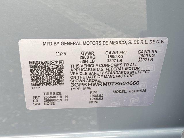 new 2026 Honda Prologue car, priced at $53,650