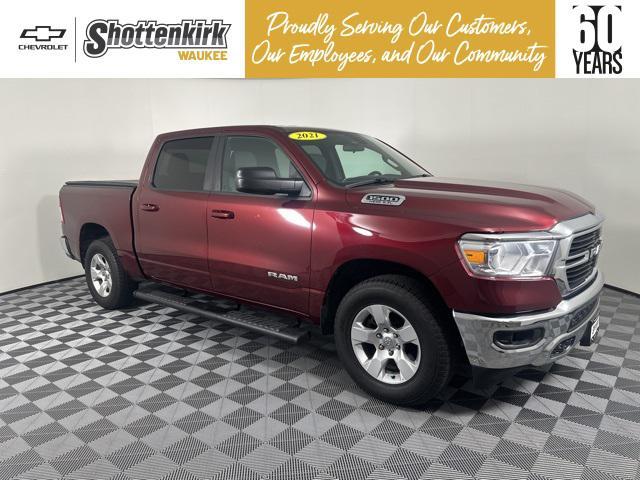 used 2021 Ram 1500 car, priced at $30,639