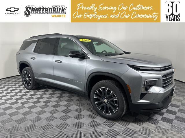 new 2026 Chevrolet Traverse car, priced at $53,355