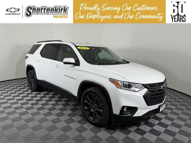 used 2021 Chevrolet Traverse car, priced at $22,325