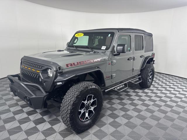 used 2022 Jeep Wrangler Unlimited car, priced at $38,093
